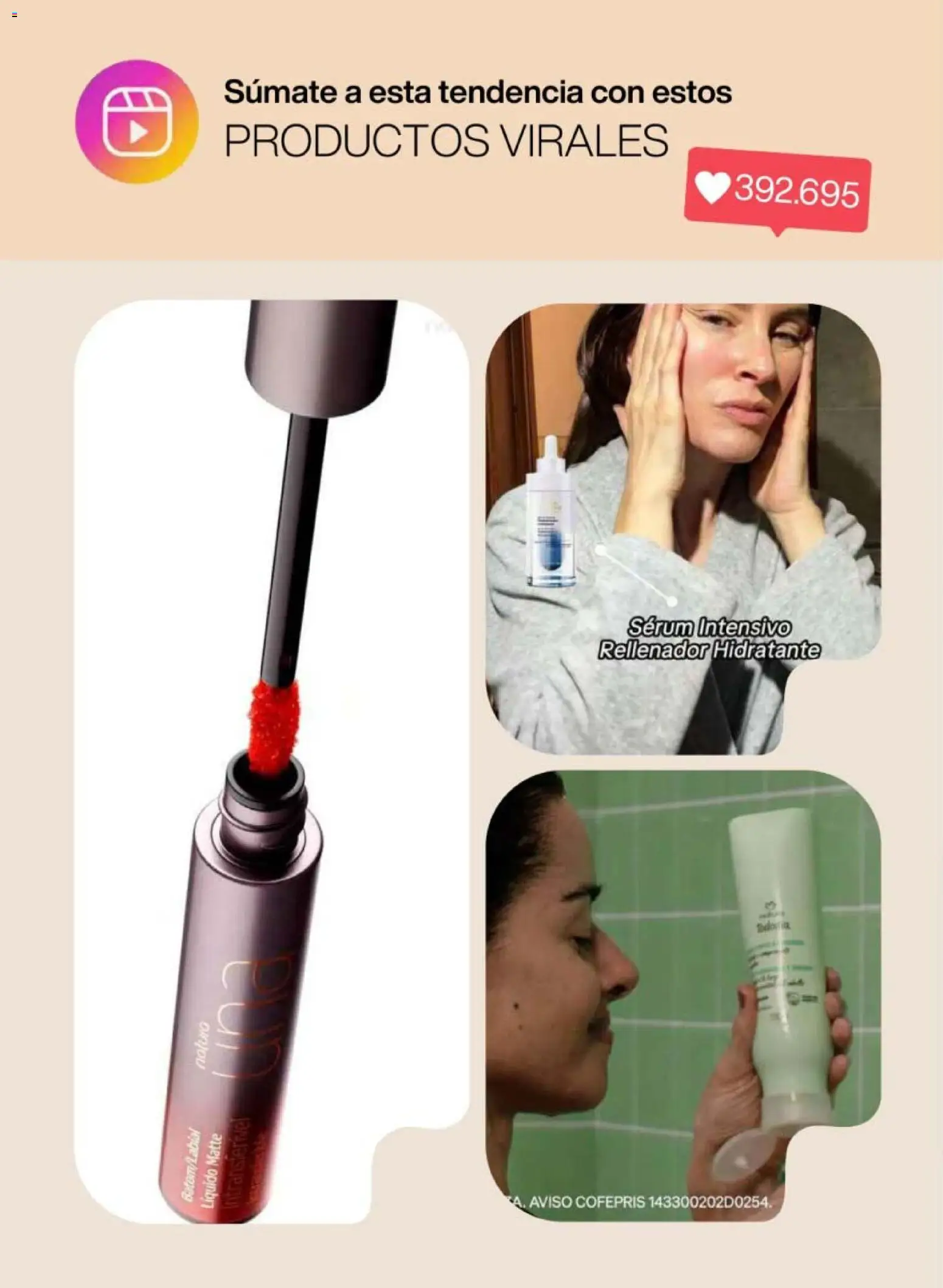 Nuevas ofertas de Natura válidas en toda la República Mexicana desde el 13.03.2026. ¡Encuentra las mejores ofertas en Natura campaña 5 2026! | Página: 6 | Productos: Serum