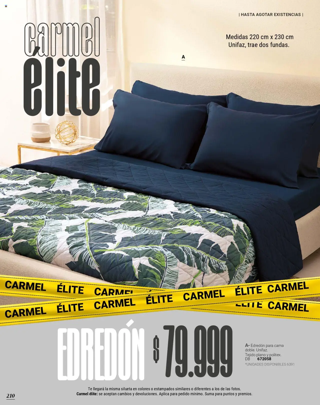 Carmel revista - valida desde el 28.07.2025 | Página: 212 | Productos: Té, Cama, Edredón