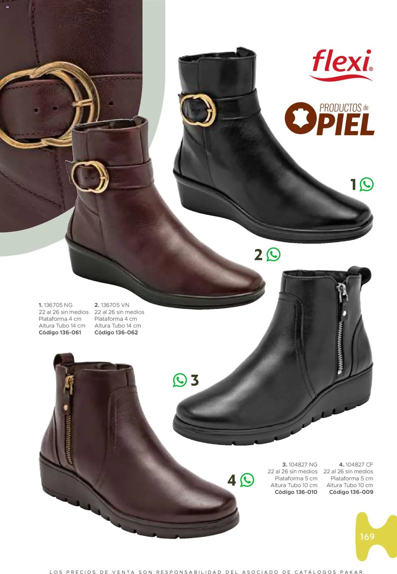 Nuevas ofertas de SC Pakar válidas en toda la República Mexicana desde el 24.07.2025. ¡Encuentra las mejores ofertas en SC Pakar - Catálogo Bota! | Página: 169