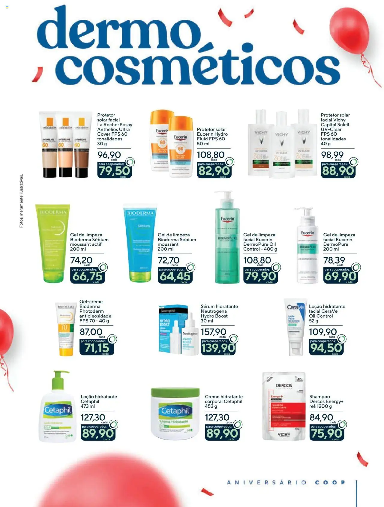 Coop Folheto - válido de 03.10.2025 | Página: 4 | Produtos: Shampoo, Protetor solar, Sérum, Creme