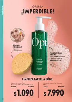 Oriflame catálogo válido desde el 25.10.2025 | Página: 22 | Productos: Esponja, Espuma, Limpiador