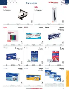 Vista previa de Office Depot catálogo 2026, nuevo folleto de la tienda, válido en México a partir del 12.01.2026 | Página: 33 | Productos: Grapa