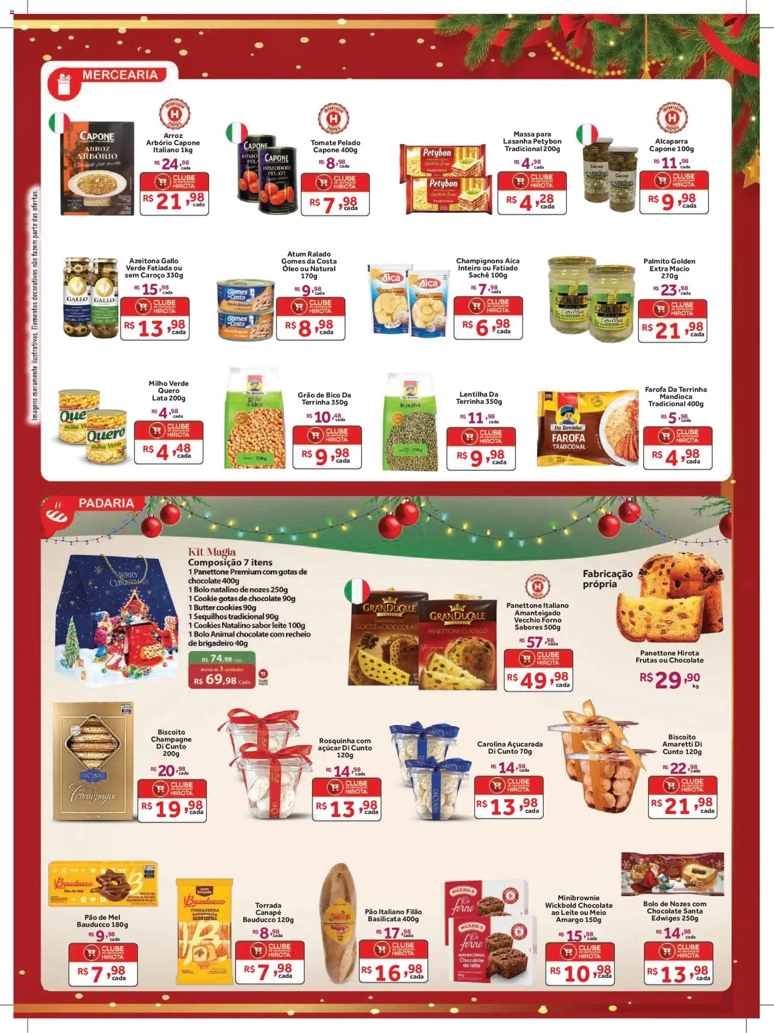 Hirota Food Folheto - válido de 03.12.2025 | Página: 7 | Produtos: Panettone, Pão, Mel, Açúcar