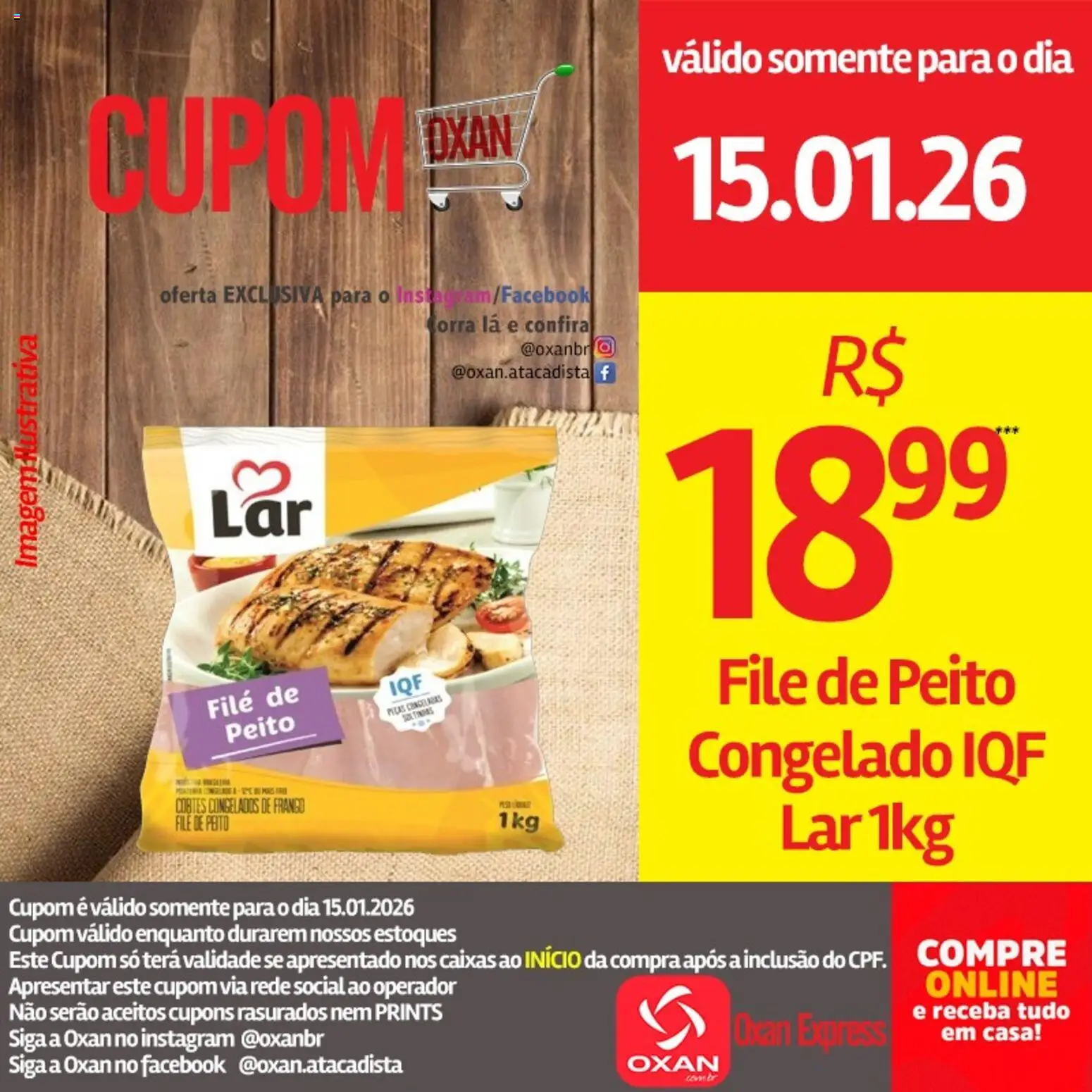 Oxan Atacadista Folheto - válido de 15.01.2026 | Página: 7 | Produtos: Frango