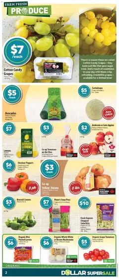 Preview of Co-op Tomatoes on the Vine, Greenhouse Grown Produce of Western Canada from shop Co-op Food valid from 19.02.2026 | Page: 3