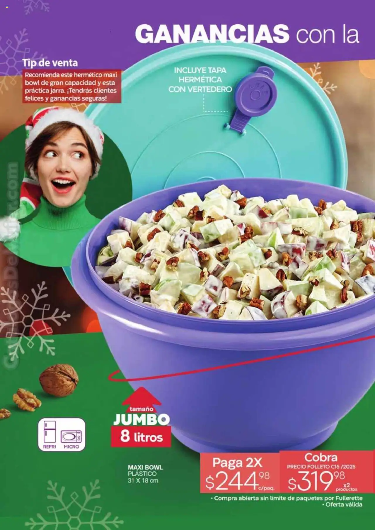 Nuevas ofertas de Fuller válidas en toda la República Mexicana desde el 29.10.2025. ¡Encuentra las mejores ofertas en Fuller - Revista Gana Más C15! | Página: 10 | Productos: Bowl