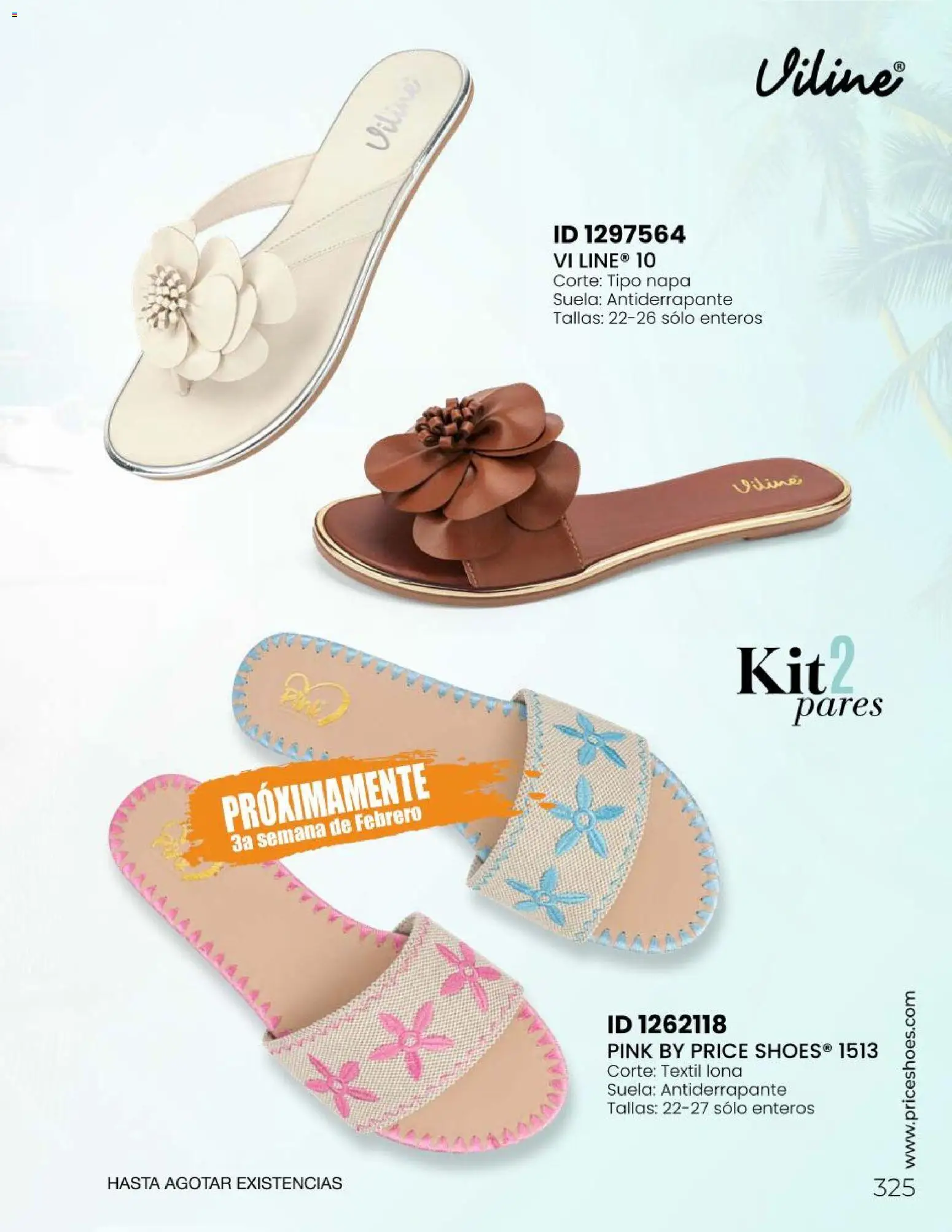 Nuevas ofertas de Price Shoes válidas en toda la República Mexicana desde el 31.01.2026. ¡Encuentra las mejores ofertas en Price Shoes Catálogo Sandalias ! | Página: 325 | Productos: Lona