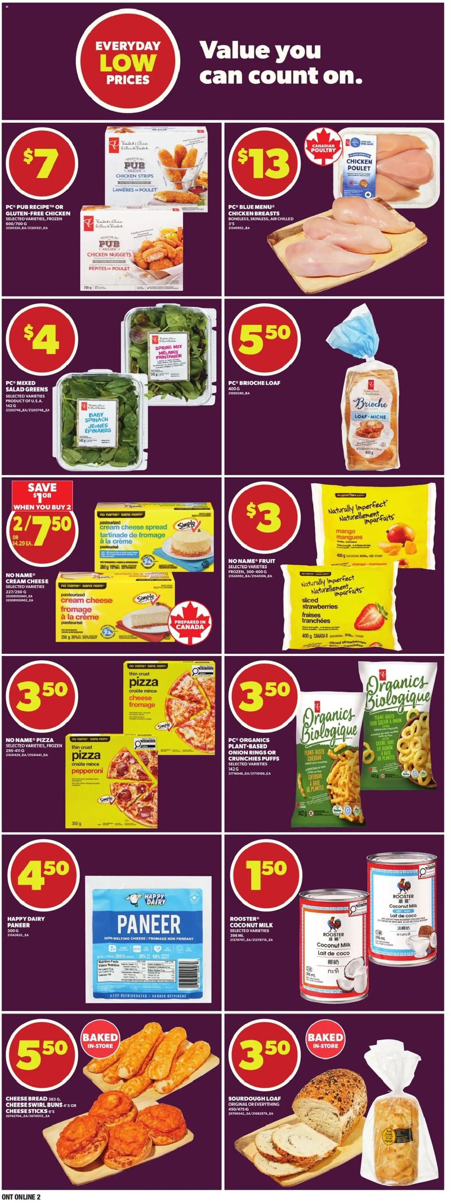 Independent Grocer flyer valid from 30.04.2026 | Page: 10 | Products: Cream, Chicken breasts, Milk, Cheese