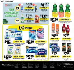 Drakes catalogue - valid from 10.09.2025 | Page: 16 | Products: Household, Cleaner, Duck, Stain remover