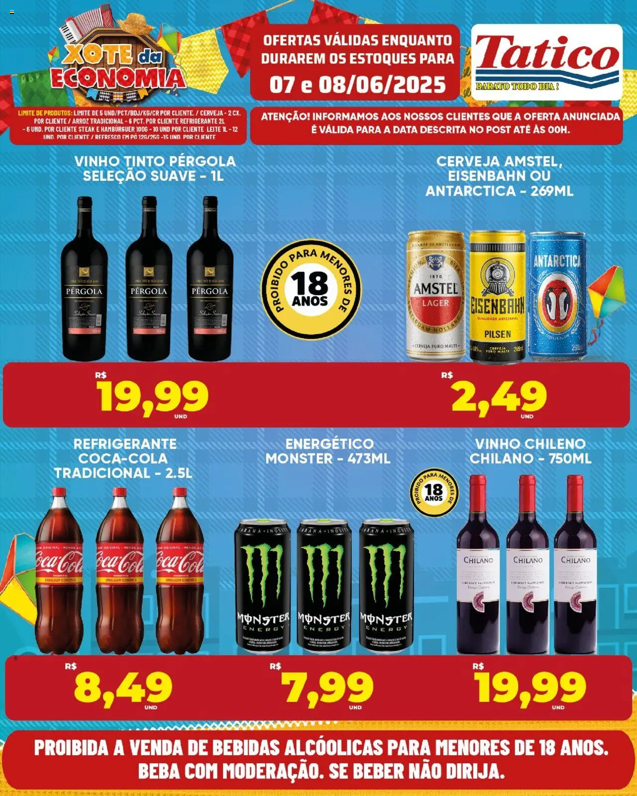 Tatico Folheto - válido de 09.06.2025 | Página: 31 | Produtos: Eisenbahn, Hambúrguer, Refrigerante, Monster