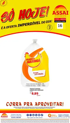 Assaí Atacadista ofertas - RR - Pré-Visualização do folheto da loja Assaí Atacadista, válido de 16.03.2026
