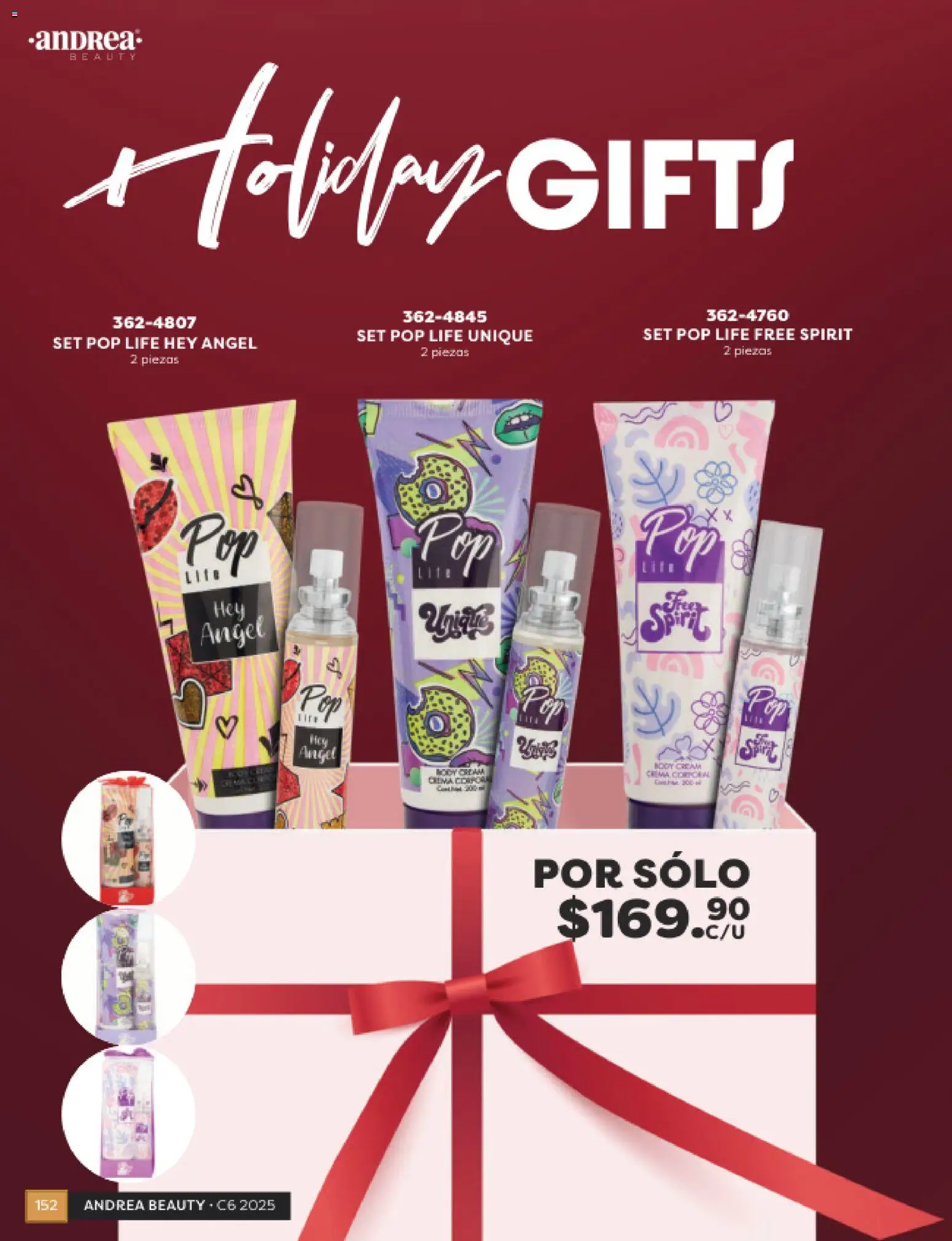 Nuevas ofertas de Andrea válidas en toda la República Mexicana desde el 31.10.2025. ¡Encuentra las mejores ofertas en Andrea catálogo Beauty! | Página: 152 | Productos: Crema, Body