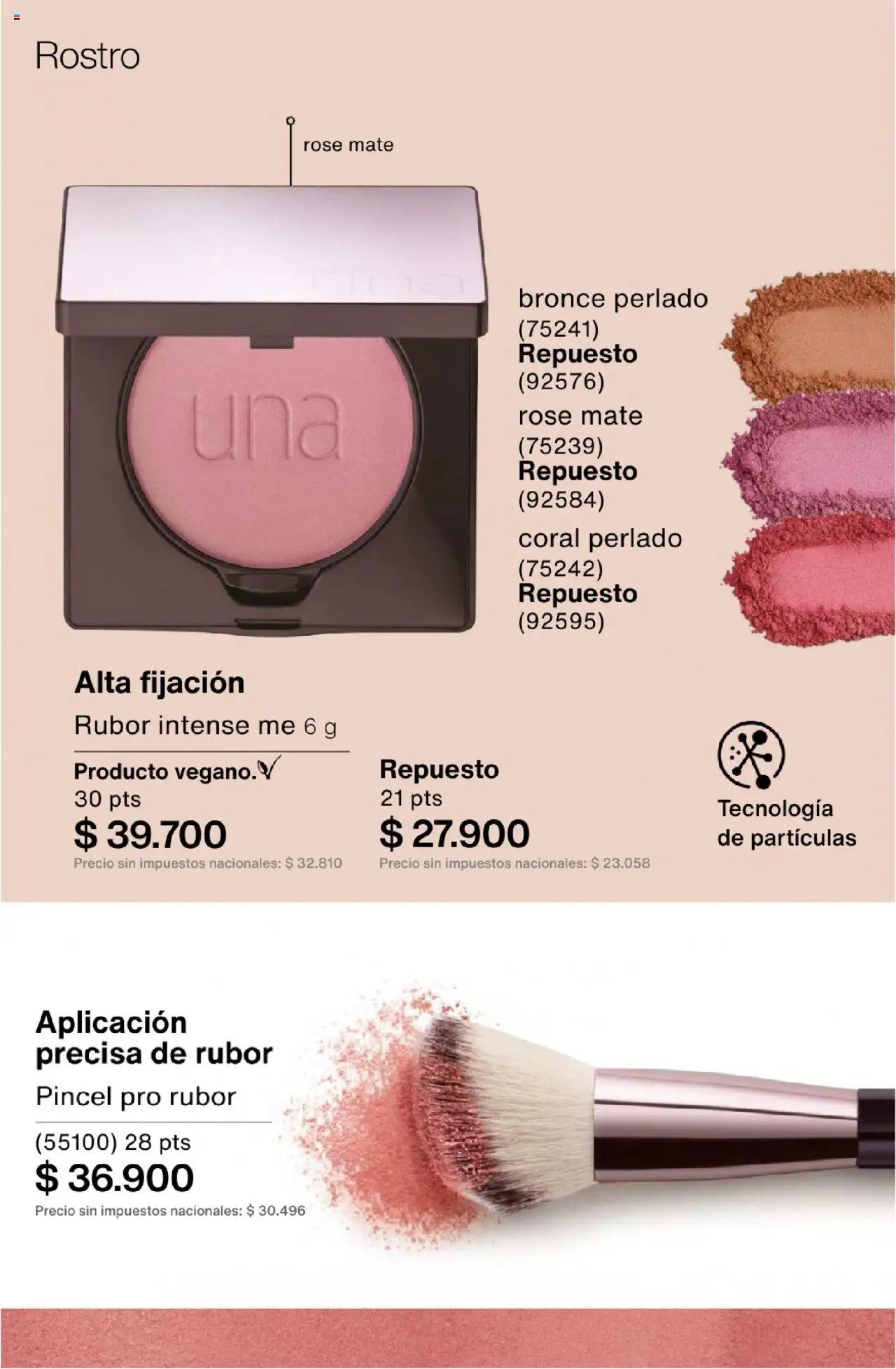 Catálogo Natura Ciclo 13 │ válido desde el 11.09.2025 | Página: 143 | Productos: Mate, Rubor, Pincel
