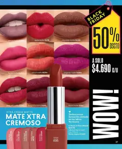 Catálogo CyZone Campaña 16 válido desde el 24.09.2025 | Página: 29 | Productos: Mate, Chocolate, Labial