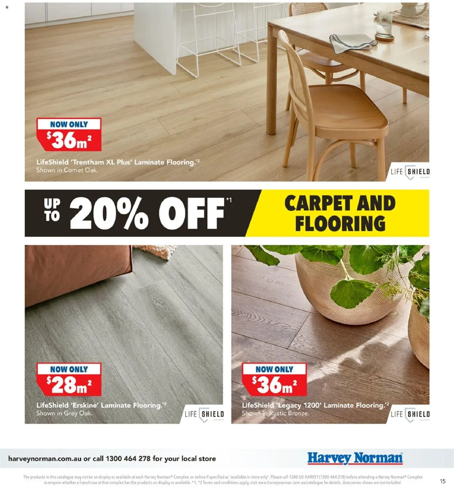 Harvey Norman catalogue - valid from 24.12.2025 | Page: 15 | Products: Carpet, Flooring, Accessories