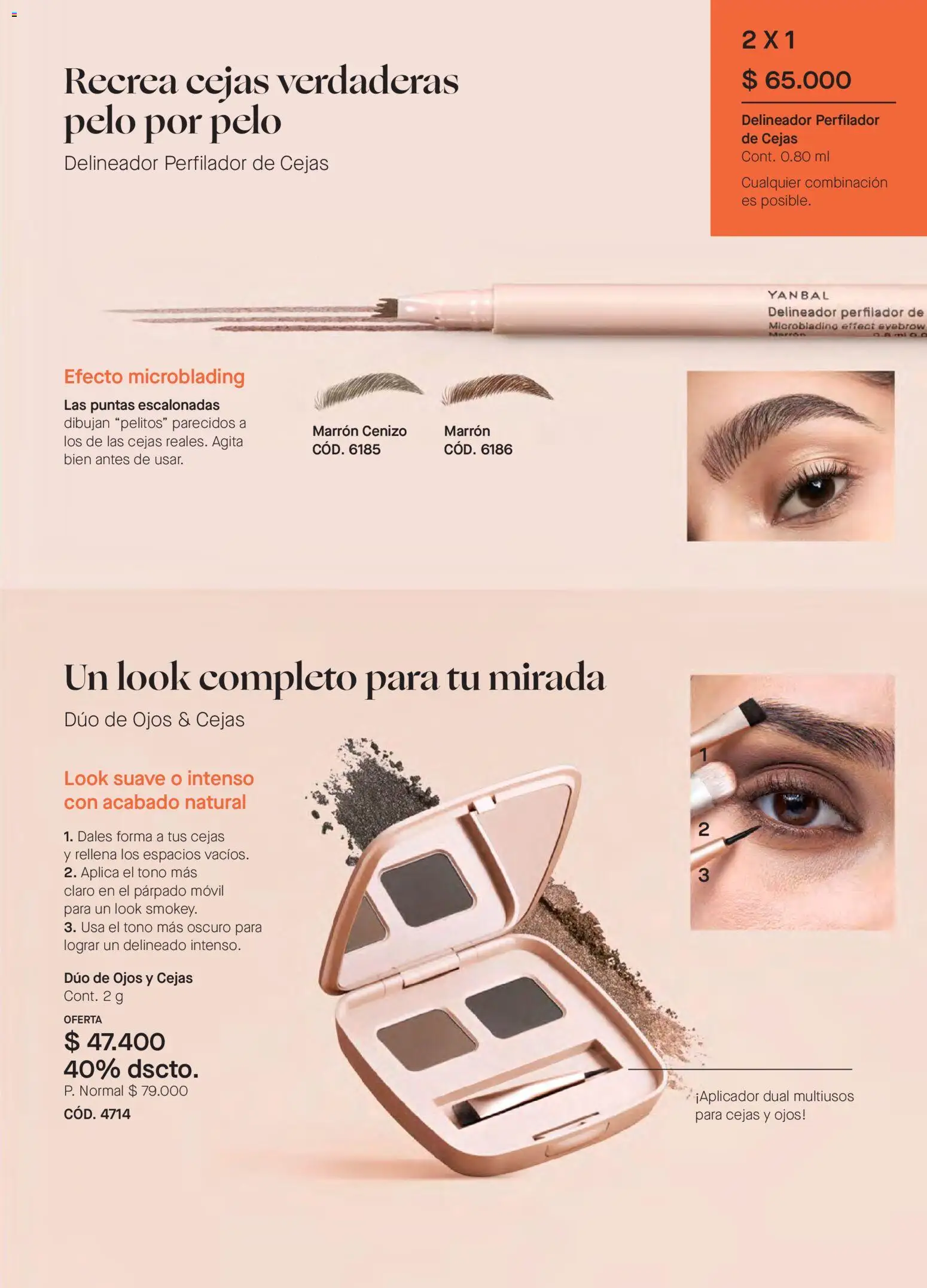 Yanbal revista - valida desde el 28.02.2026 | Página: 63 | Productos: Delineador, Combinación, Movil, Perfilador