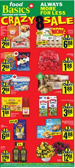 Preview of Food Basics weekly flyer - Ancaster from shop Food Basics valid from 30.04.2026