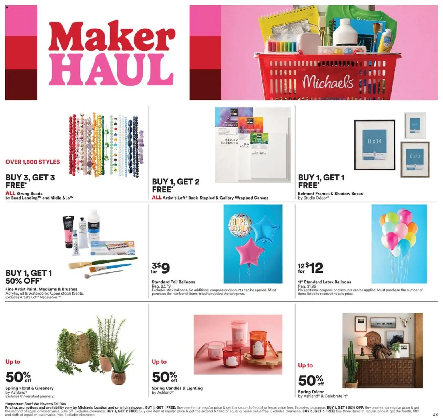Michaels Weekly Ad - valid from 19.04.2026 | Page: 2