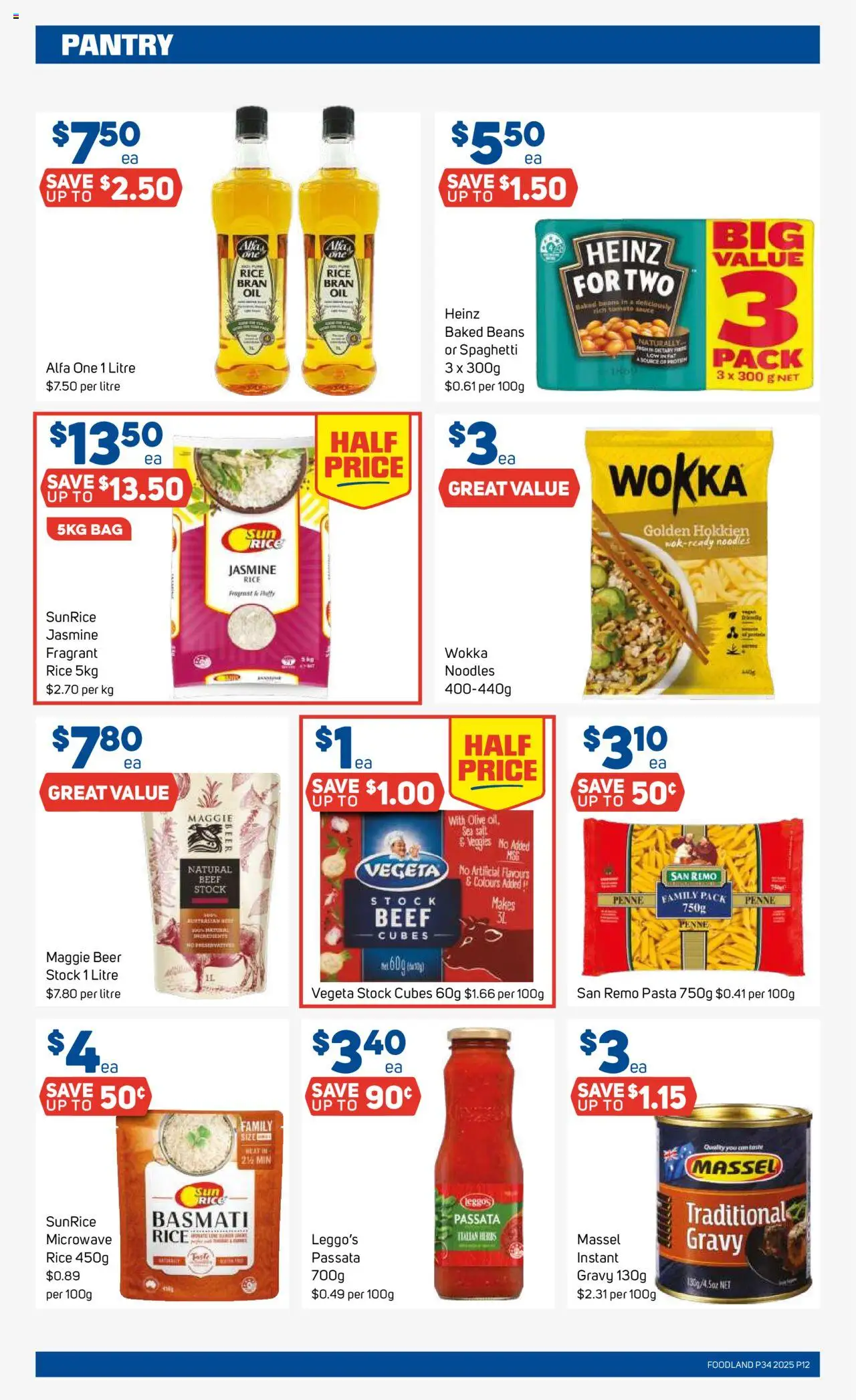 Foodland catalogue - valid from 20.08.2025 | Page: 12 | Products: Noodles, Beef, Sauce, Salt