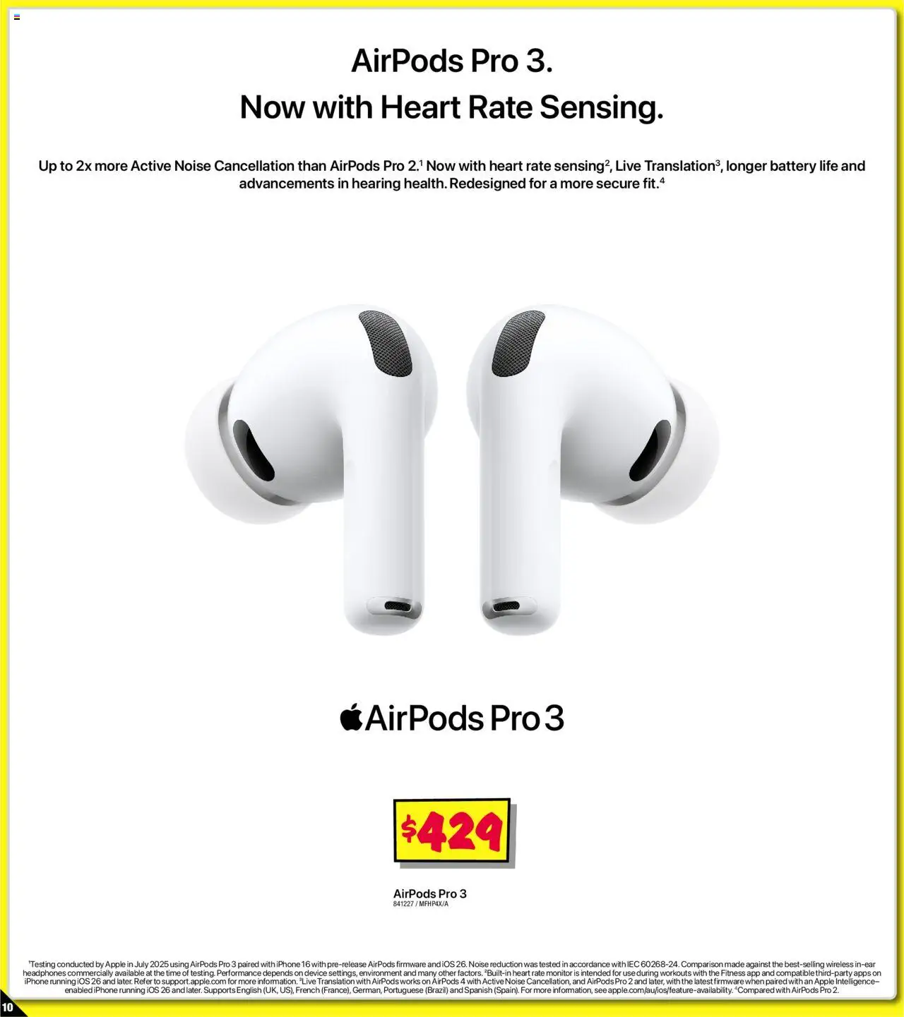 JB Hi-Fi catalogue - valid from 12.09.2025 | Page: 10 | Products: Battery, Monitor, Iphone, Headphones
