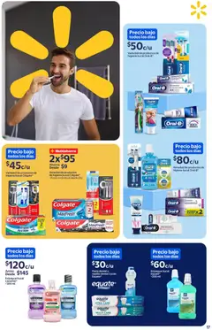 Vista previa de Walmart folleto, nuevo folleto de la tienda, válido en México a partir del 01.01.2026 | Página: 17 | Productos: Pasta dental, Enjuague bucal, Sandía, Cepillo
