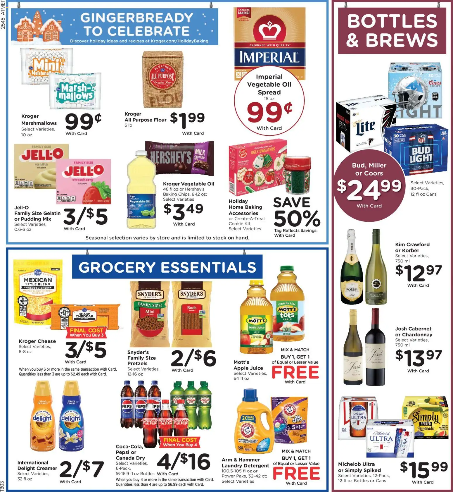 Kroger Weekly Ad - valid from 10.12.2025 | Page: 8 | Products: Hammer, Oil, Chocolate, Juice