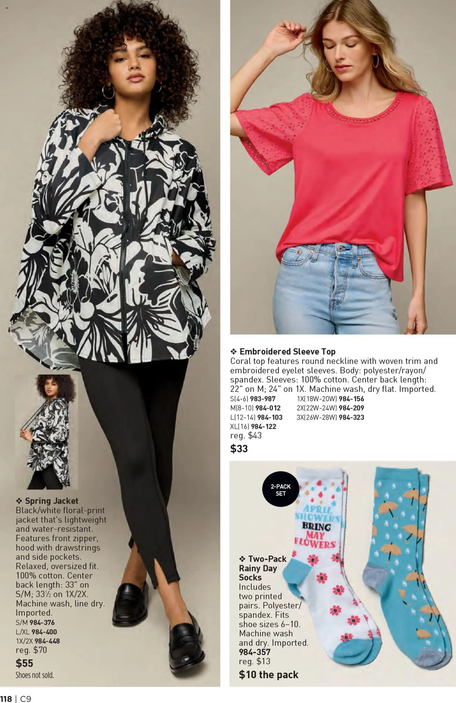 Avon Brochure - valid from 22.04.2026 | Page: 118 | Products: Trim, Shower, Jacket, Socks