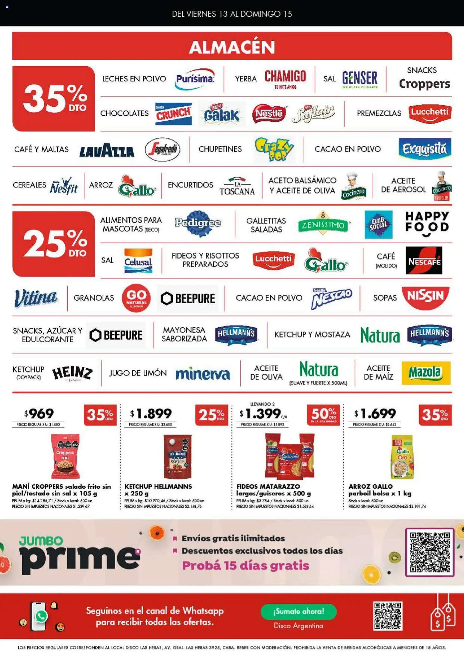 Disco ofertas │ válido desde el 13.03.2026 | Página: 3 | Productos: Aceite, Mayonesa, Aceto, Edulcorante