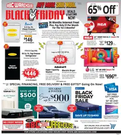 Preview of ABC Warehouse weekly ads valid from 09.11.2025