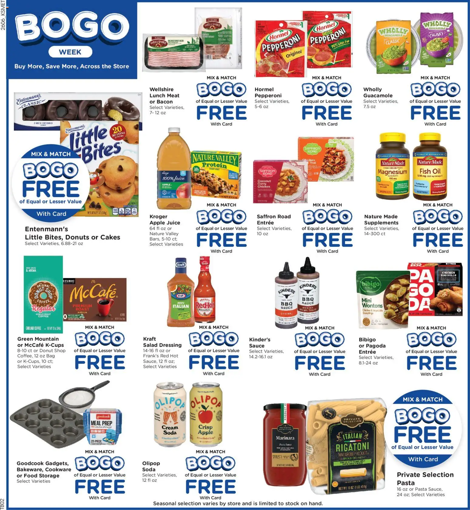 King Soopers Weekly Ad - valid from 11.03.2026 | Page: 3 | Products: Magnesium, Coffee, Juice, Fish
