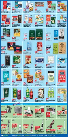Preview of London Drugs weekly flyer / circulaire from shop London Drugs valid from 05.12.2025 | Page: 3 | Products: Tea, Chips, Bread, Coffee