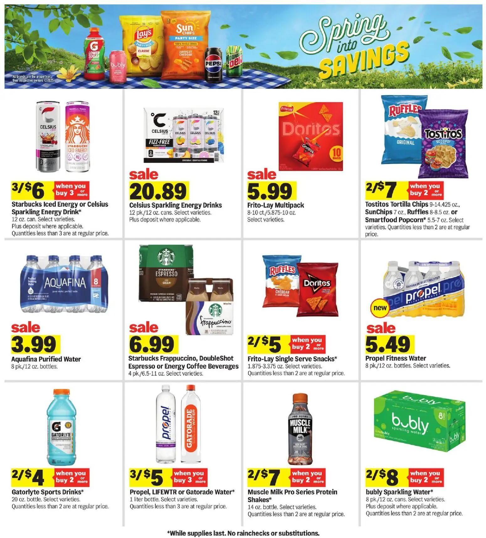 Meijer Weekly Ad - MI - valid from 15.04.2026 | Page: 30 | Products: Cream, Water, Sugar, Peach