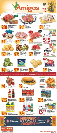 Preview of United Supermarkets weekly ads valid from 16.09.2025