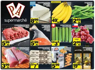 Preview of Pa Supermarché weekly flyer / circulaire from shop Pa Supermarché valid from 06.04.2026