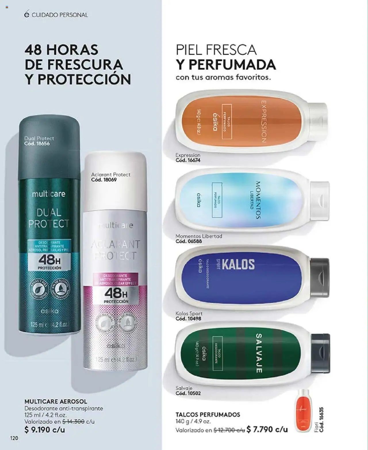 Catálogo Ésika Campaña 14 │ válido desde el 31.08.2025 | Página: 124 | Productos: Desodorante, Antitranspirante