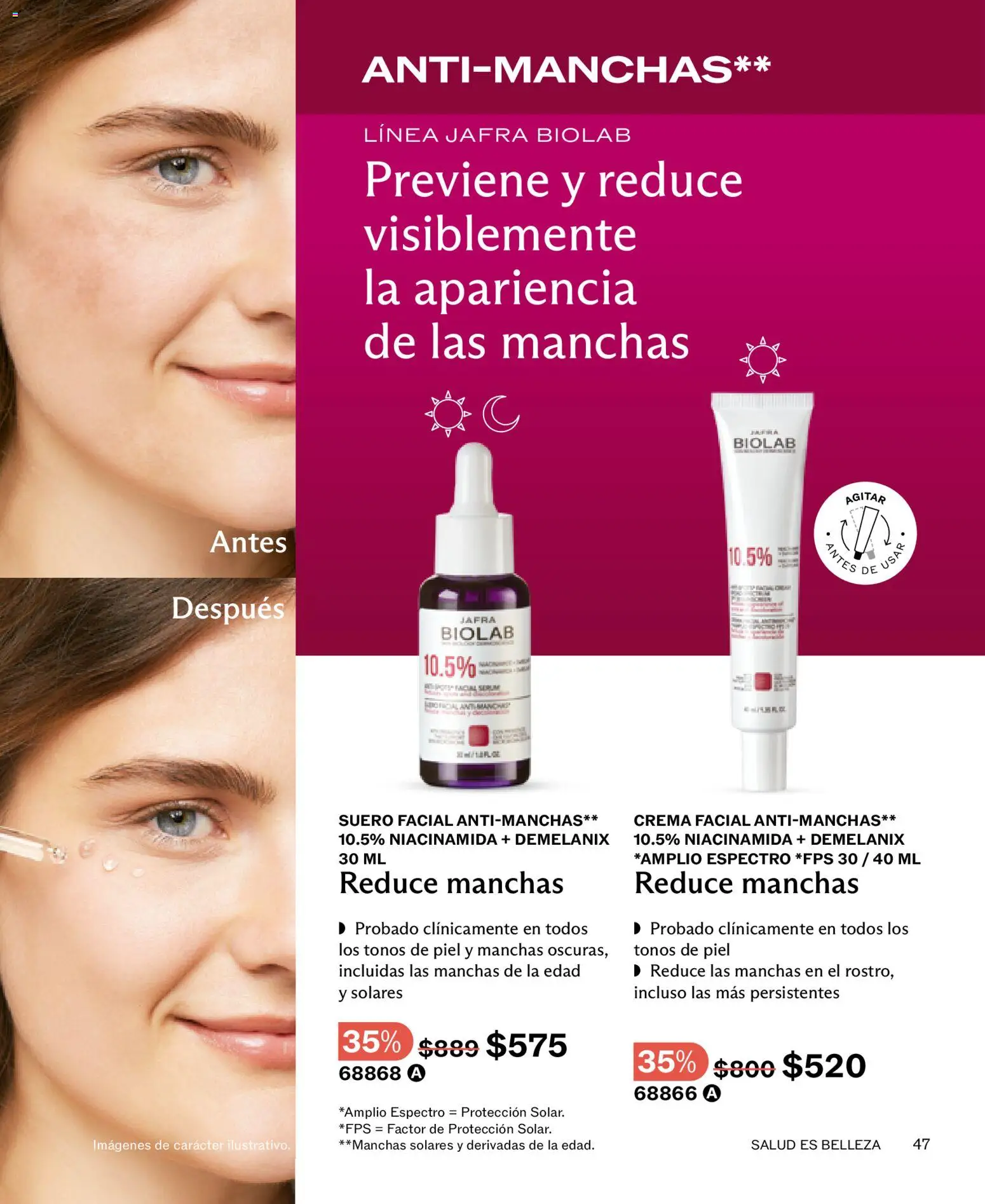 Nuevas ofertas de JAFRA válidas en toda la República Mexicana desde el 01.11.2025. ¡Encuentra las mejores ofertas en JAFRA catálogo! | Página: 47