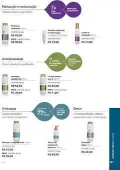 Natura - Ciclo 18/2025 - Pré-Visualização do folheto da loja Natura, válido de 30.10.2025 | Página: 167 | Produtos: Shampoo, Tônico, Condicionador