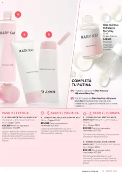 Vista previa Mary Kay - Catálogo Look Primavera 2025 válido desde el 01.10.2025 | Página: 9 | Productos: Aceite, Exfoliante facial, Crema