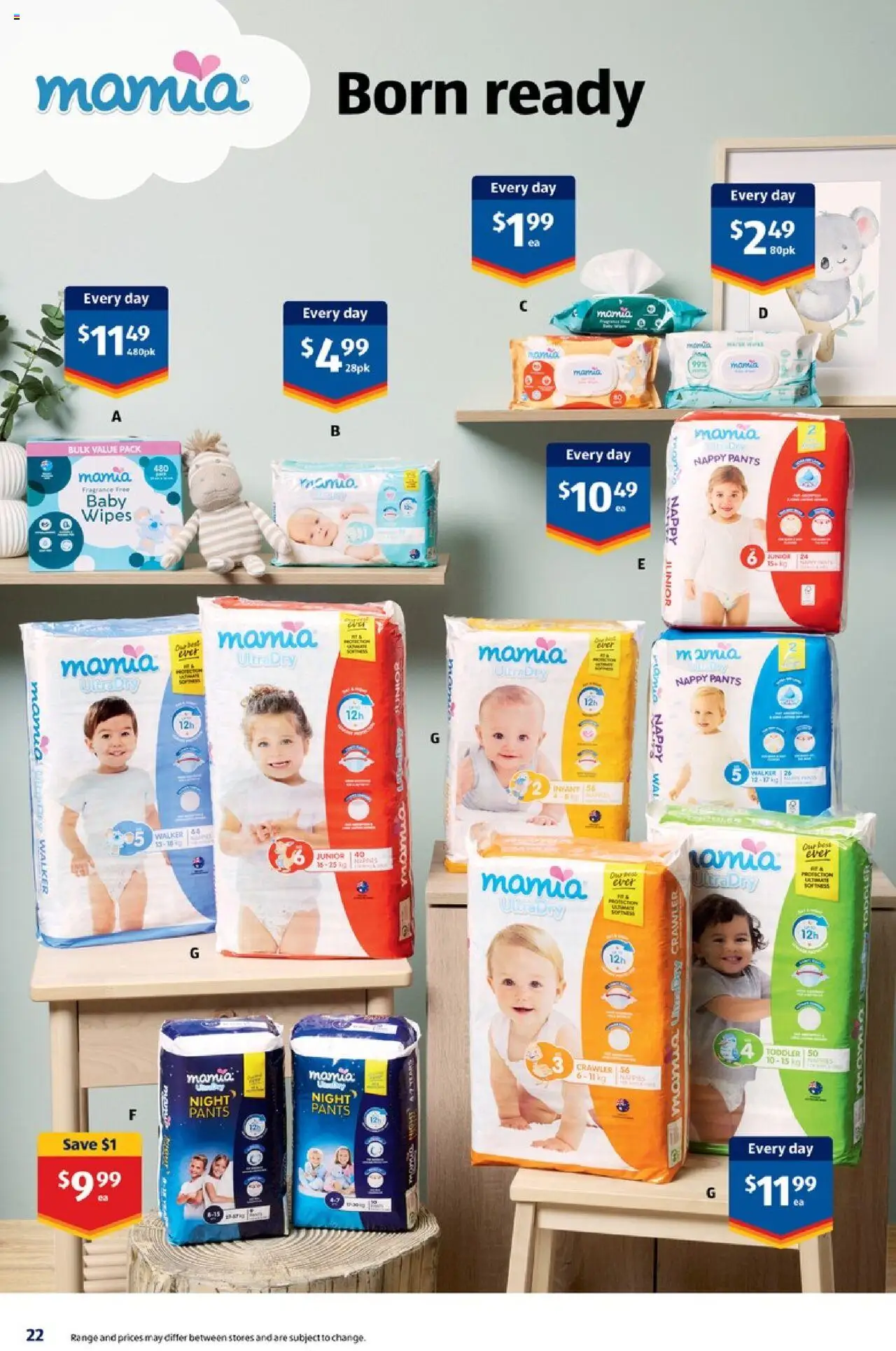 Aldi catalogue - valid from 11.06.2025 | Page: 22 | Products: Fragrance, Nappies, Pants