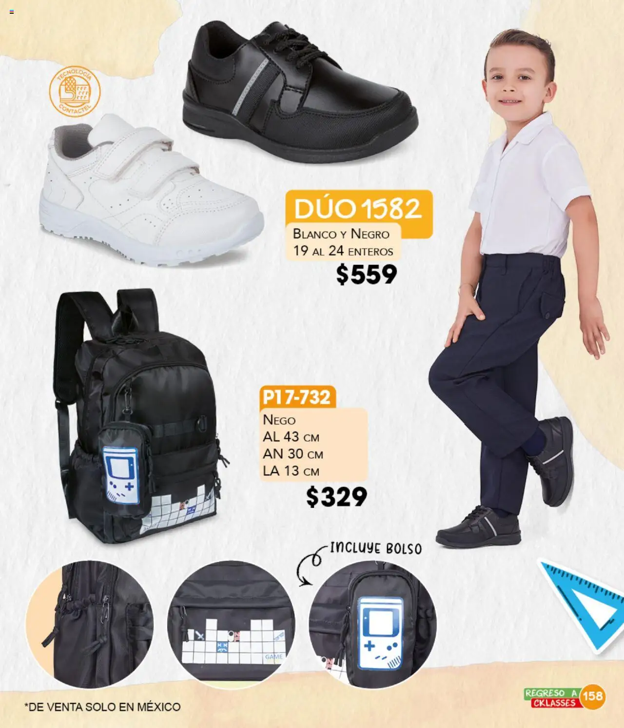 Nuevas ofertas de Cklass válidas en toda la República Mexicana desde el 18.08.2025. ¡Encuentra las mejores ofertas en Cklass - Catálogo Regreso a Clases! | Página: 159 | Productos: Bolso