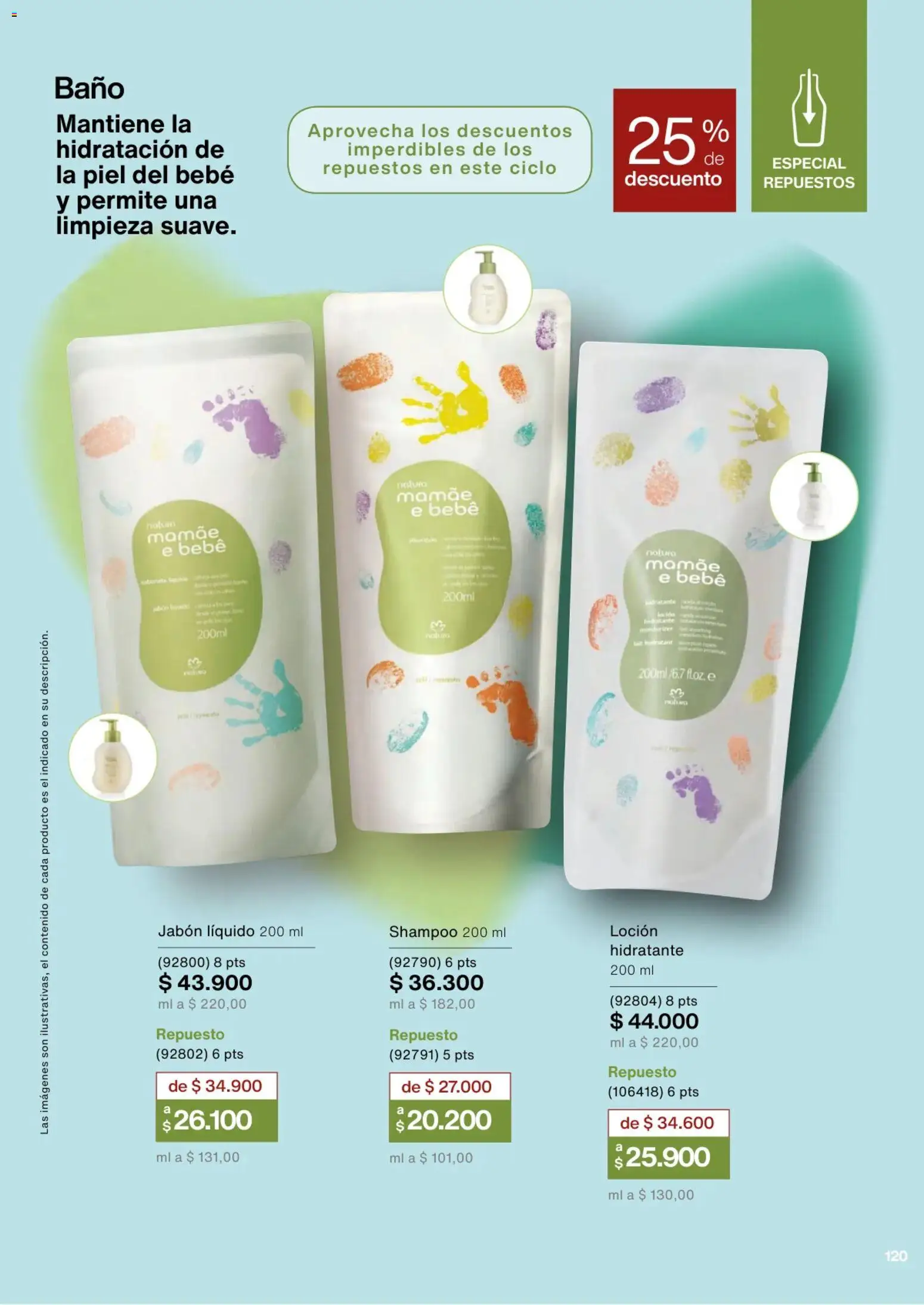 Natura revista - valida desde el 02.01.2026 | Página: 142 | Productos: Jabón líquido, Loción, Baño, Jabón