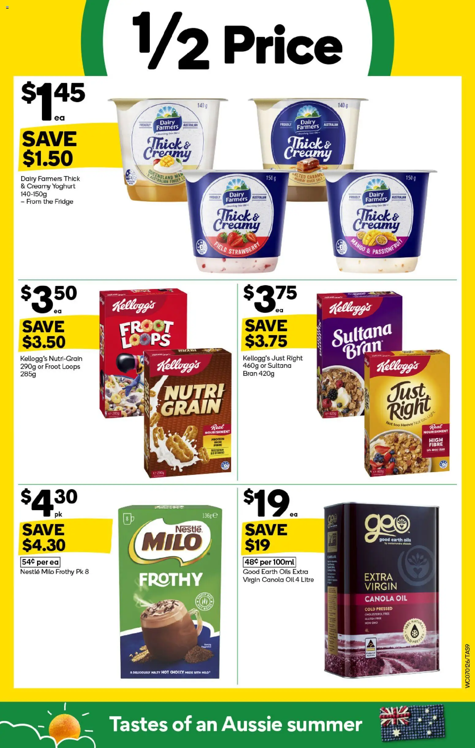 Woolworths catalogue - valid from 07.01.2026 | Page: 9 | Products: Yoghurt, Oil, Mango, Fridge