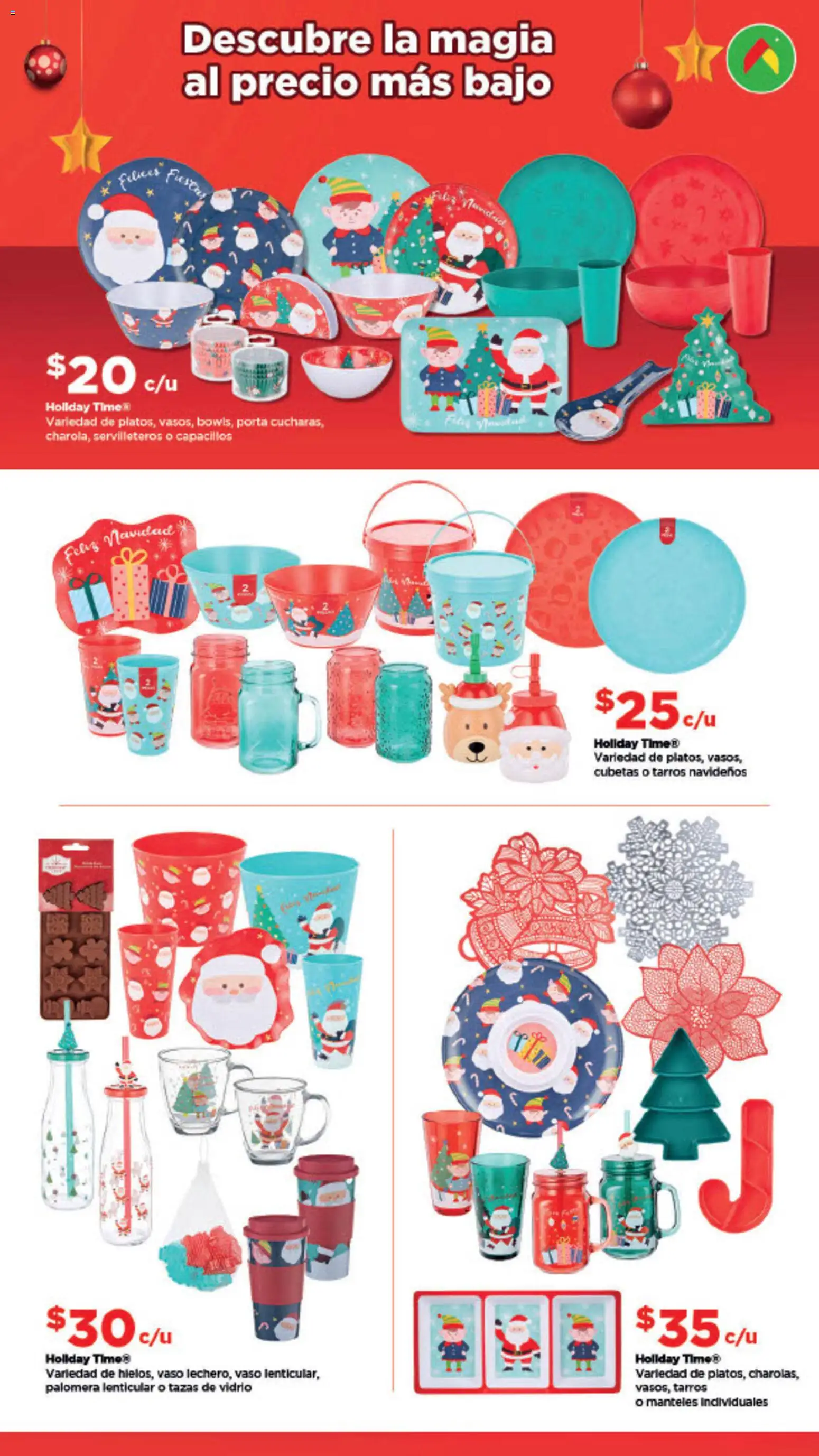 Nuevas ofertas de Bodega Aurrerá válidas en toda la República Mexicana desde el 03.11.2025. ¡Encuentra las mejores ofertas en Bodega Aurrerá folleto Aquí sí te alcanza para la magia de la Navidad! | Página: 10