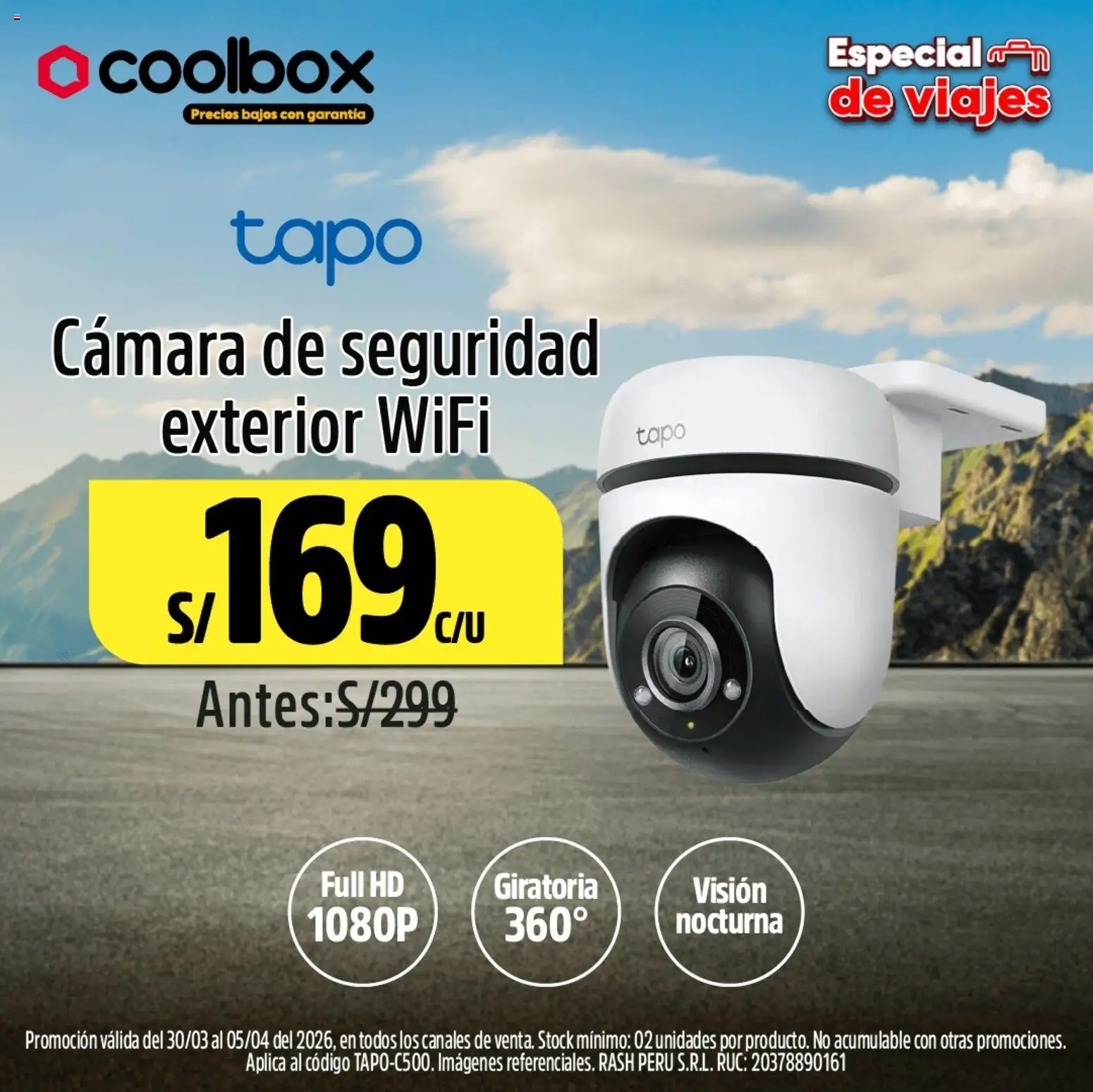 Catálogo Coolbox válido desde 30.03.2026 | Página: 5 | Productos: Cámara