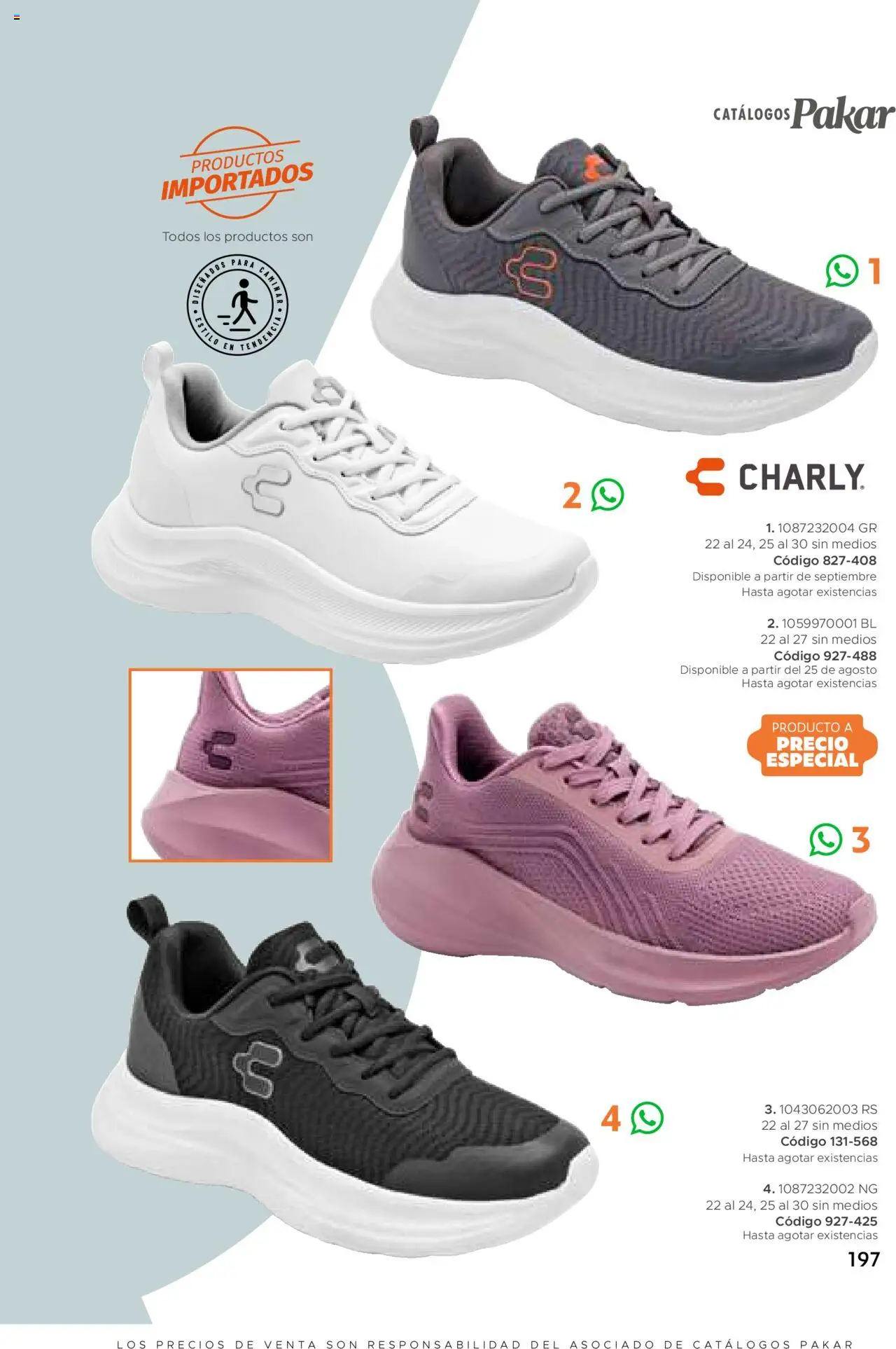 Nuevas ofertas de SC Pakar válidas en toda la República Mexicana desde el 24.07.2025. ¡Encuentra las mejores ofertas en SC Pakar - Catálogo Casual otoño / invierno! | Página: 197