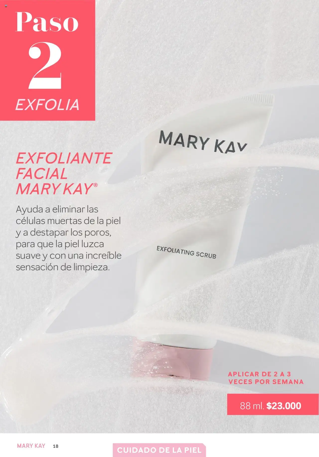 Mary Kay Línea Mary Kay de Cuidado de la Piel │ válido desde el 09.04.2025 | Página: 18 | Productos: Exfoliante facial