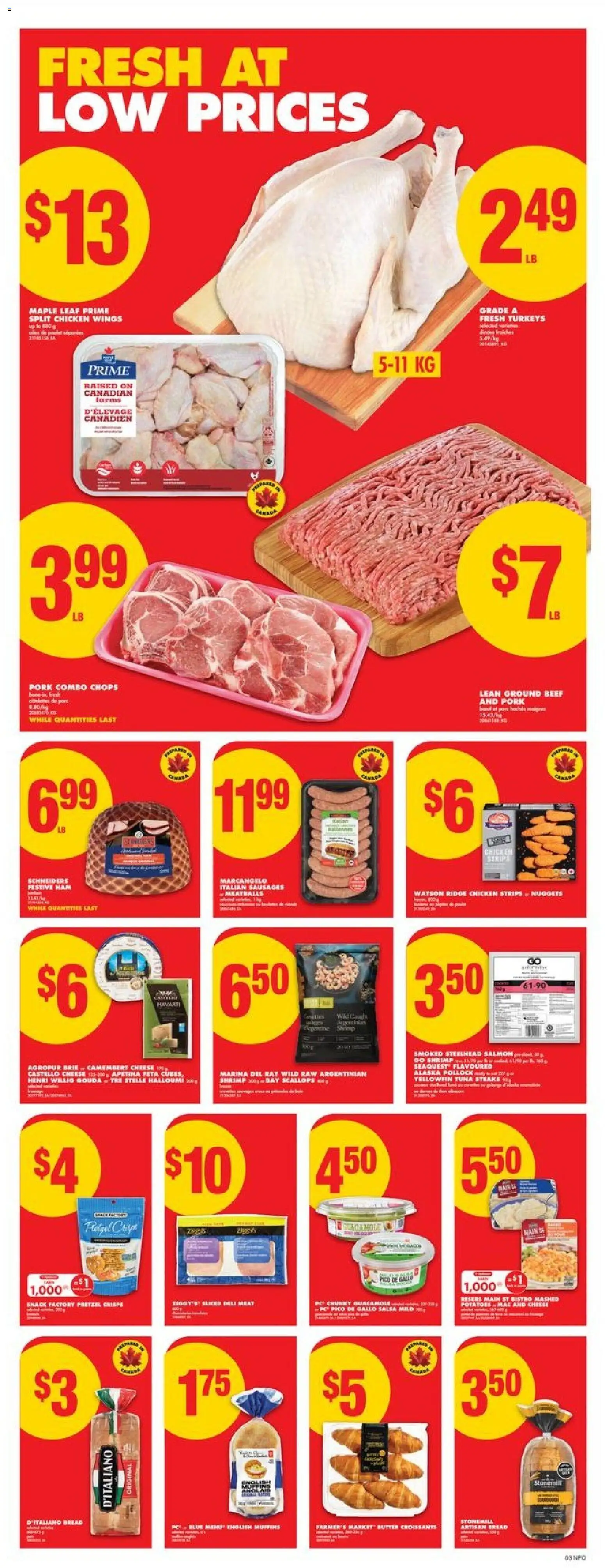 No Frills flyer valid from 18.12.2025 | Page: 4 | Products: PC, Butter, Cheese, Chicken