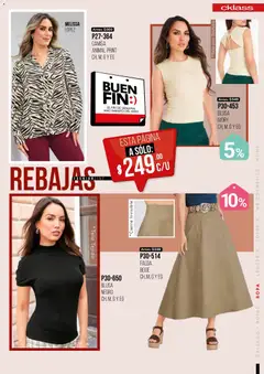 Vista previa de Cklass Buen Fin , nuevo folleto de la tienda, válido en México a partir del 12.11.2025 | Página: 39 | Productos: Blusa, Camisa, Ropa, Falda