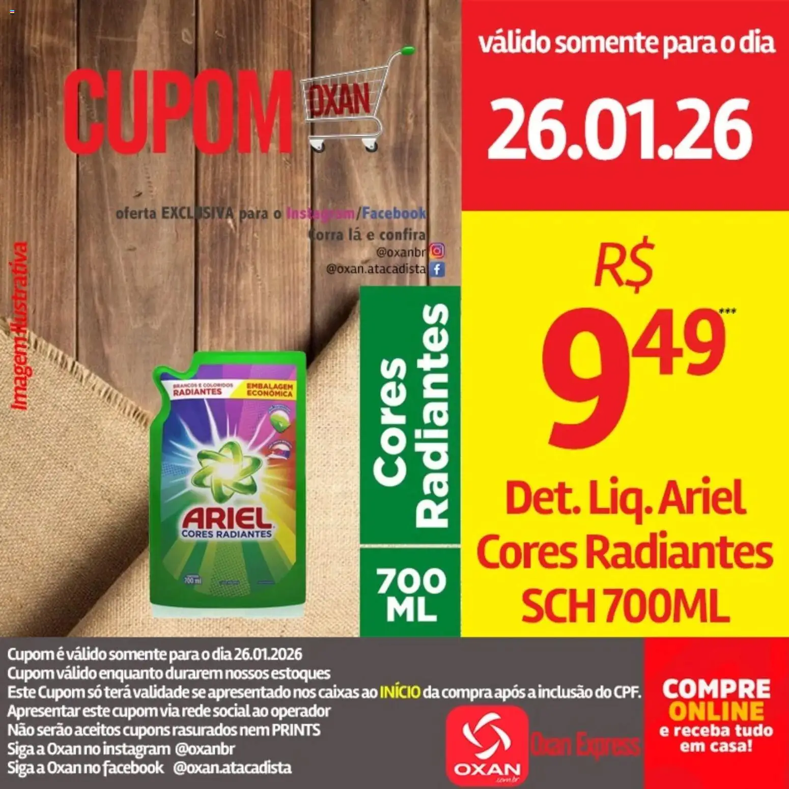 Oxan Atacadista Folheto - válido de 26.01.2026 | Página: 10 | Produtos: Ariel