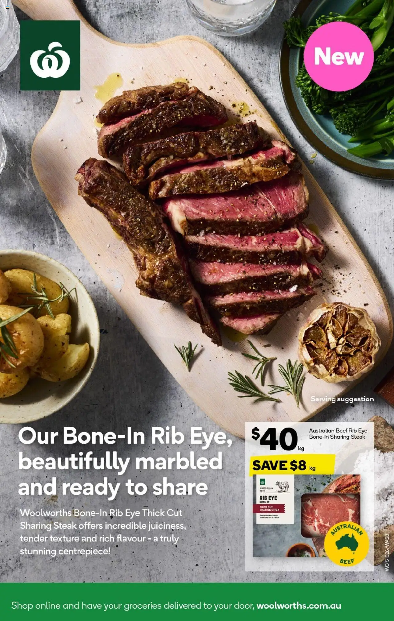 Woolworths catalogue - valid from 15.10.2025 | Page: 23 | Products: Beef, Centrepiece, Steak